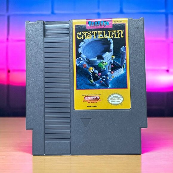 1991 Castelian Cartridge Nintendo NES Hard Case